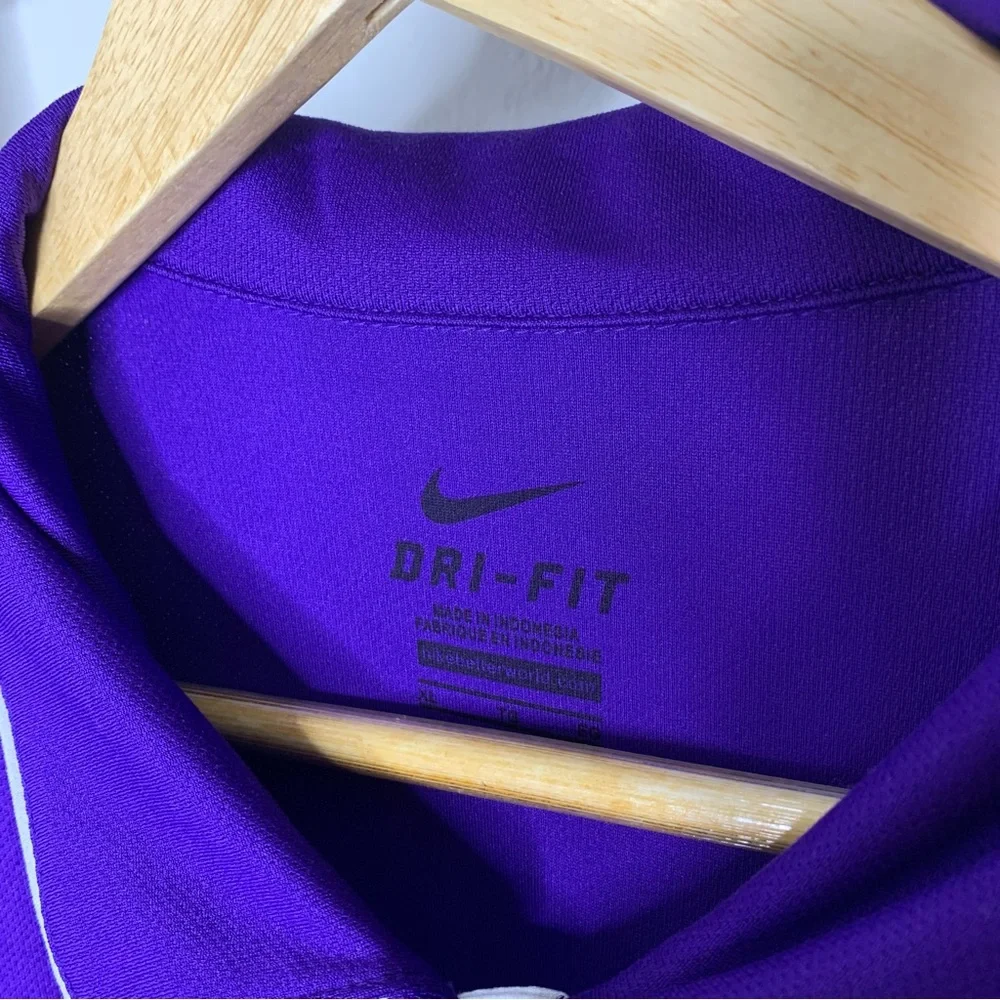 Nike Dri-Fit Deep Purple Polo Shirt